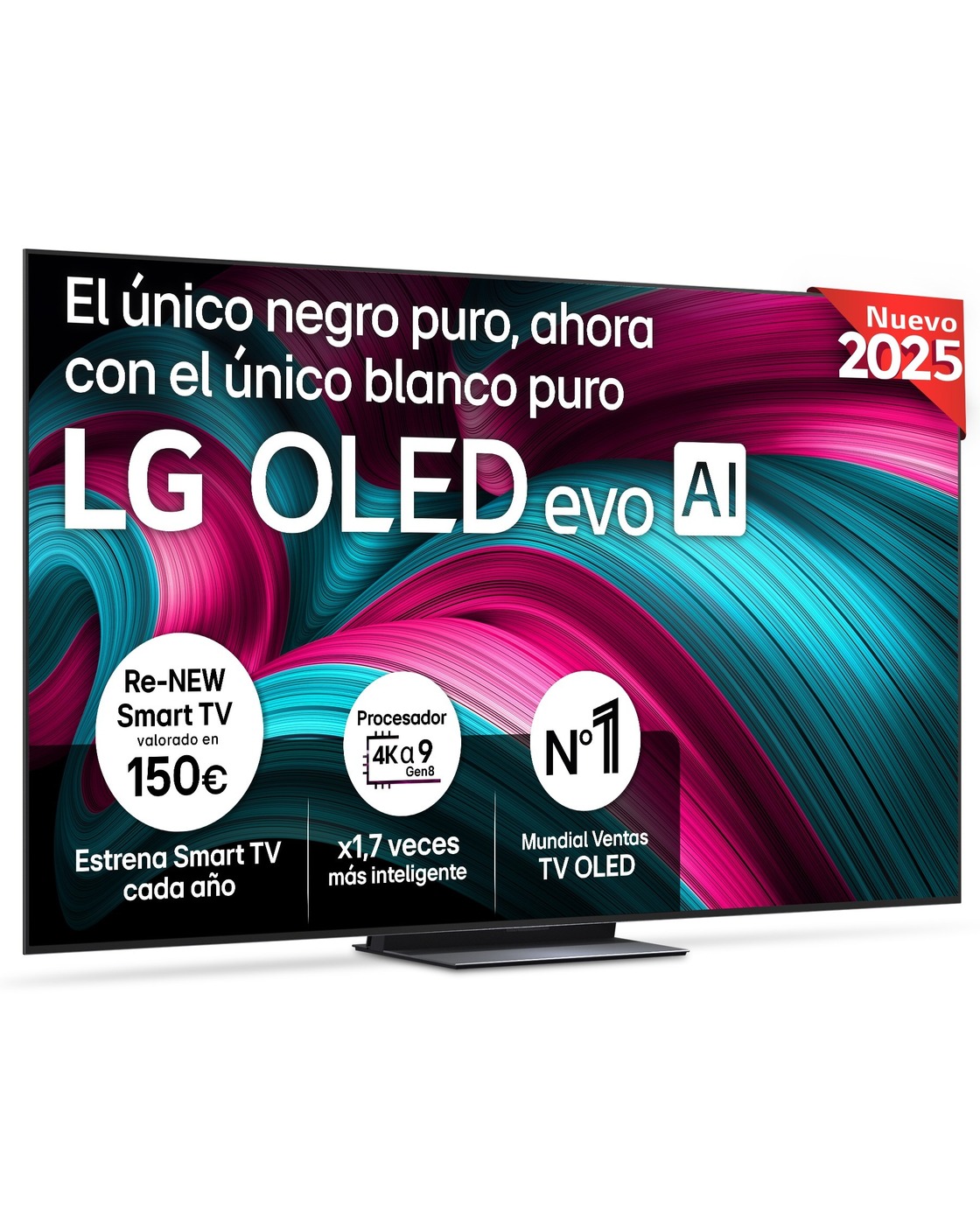 TV LG 83" 83C54LA, UHD, OLED, EVO, ALFA9, 144HZ